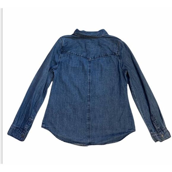 Old Navy Womens Denim Jean Jacket XS Petite EUC - Picture 2 of 12